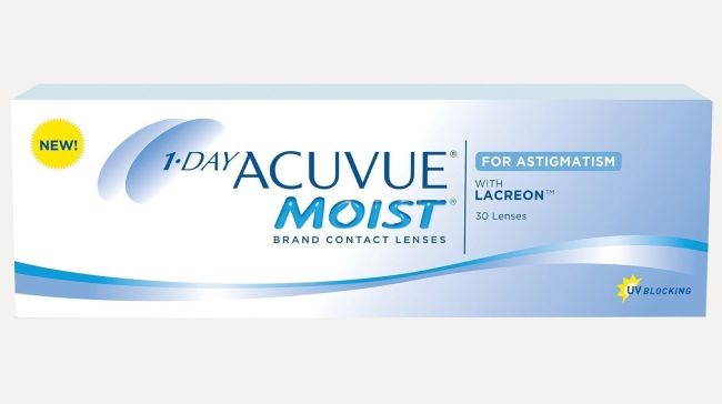 1-DAY ACUVUE MOIST FOR ASTIGMATISM X30