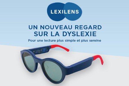 Découvrez les lunettes Lexilens® pour dyslexiques